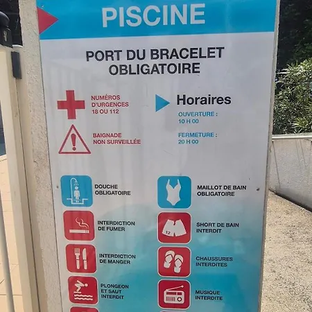 Le Souéhla 4 Pers-piscine Wifi Parking Appartamento *